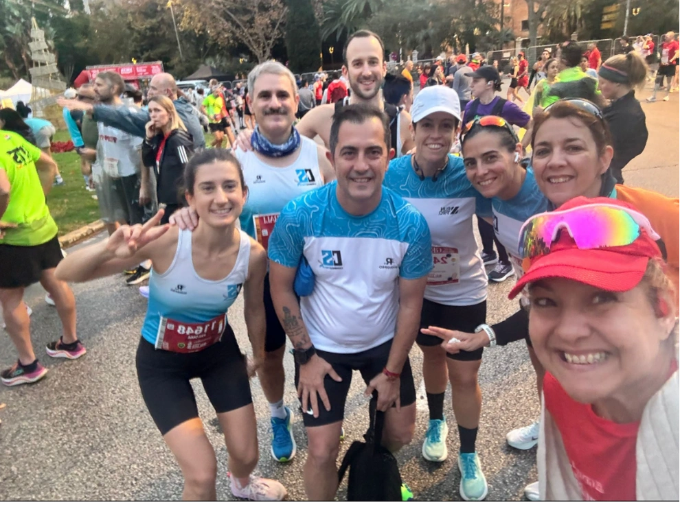 Ziel Marathon Málaga