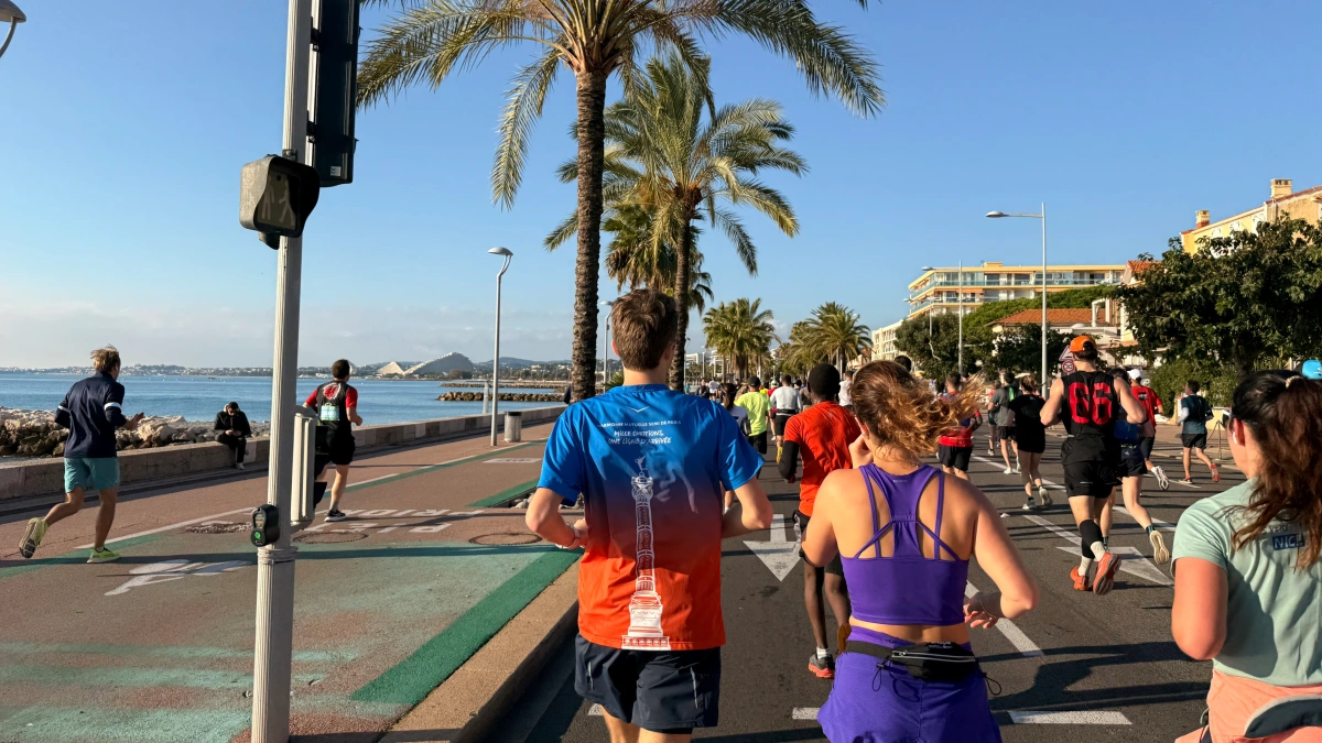 Corriendo por la Côte d'Azur